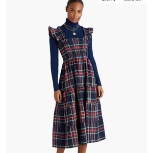 Hill House Ellie Nap Dress -Sold Out Navy Tartan